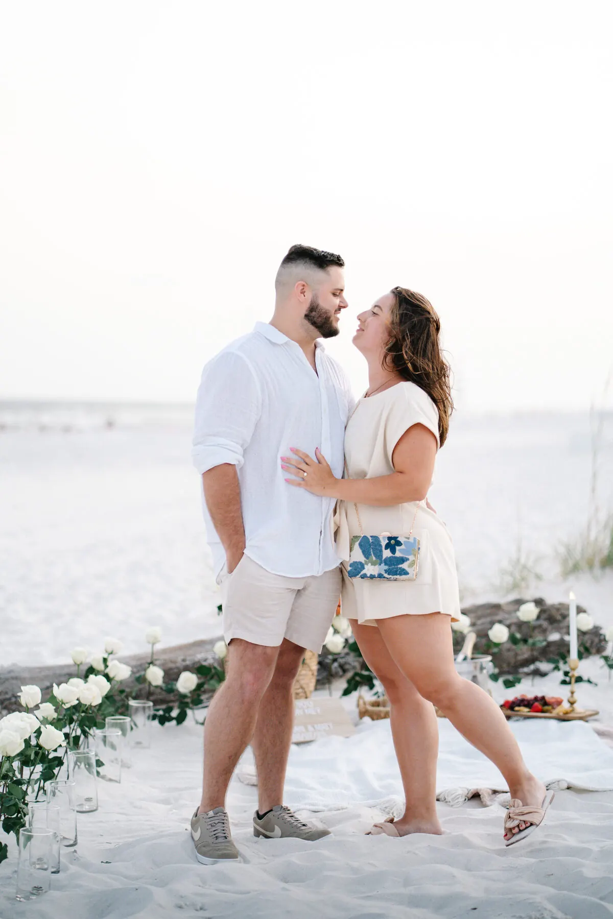 Engagement shoot in natural light